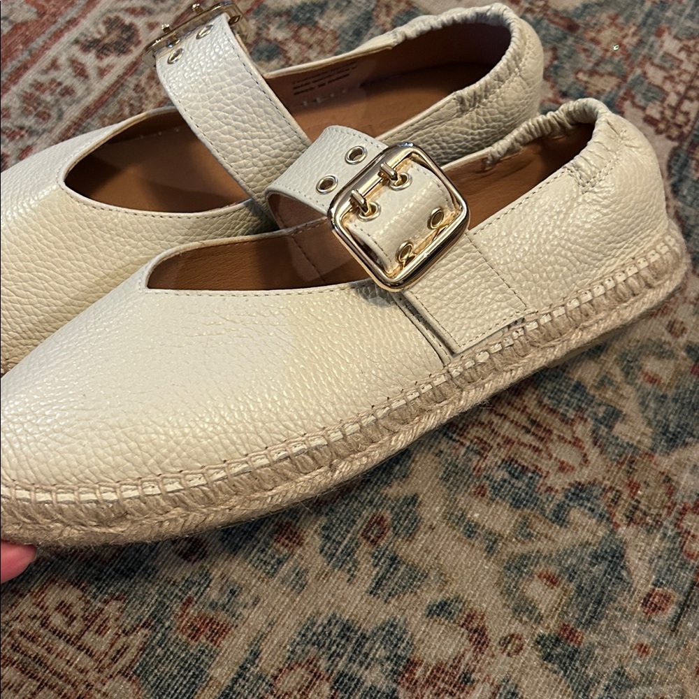 Jutelia Leather Espadrille - Picture 2 of 3